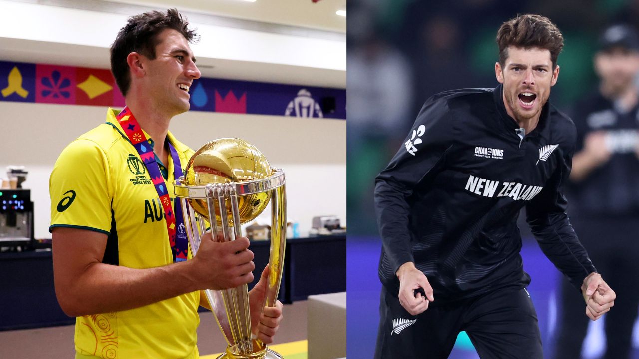 IND Vs NZ Final Can Mitchell Santner Defeat India Like Pat Cummins