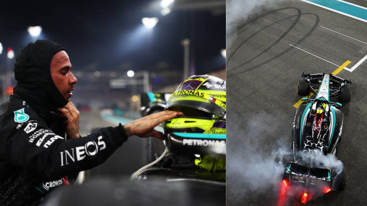 Lewis Hamilton Abu Dhabi GP