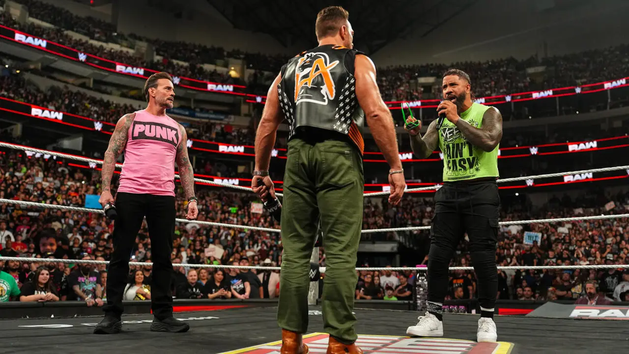 Jey Uso LA Knight CM Punk