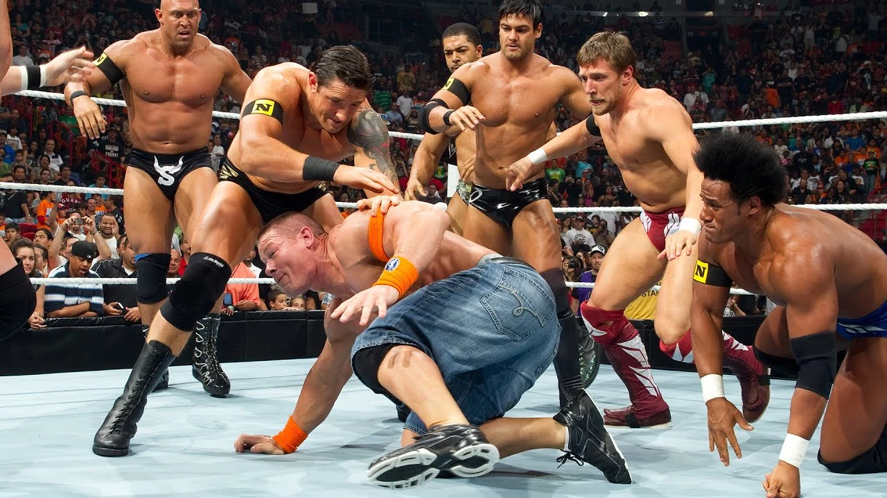John Cena Nexus Wade Barrett Daniel Bryan