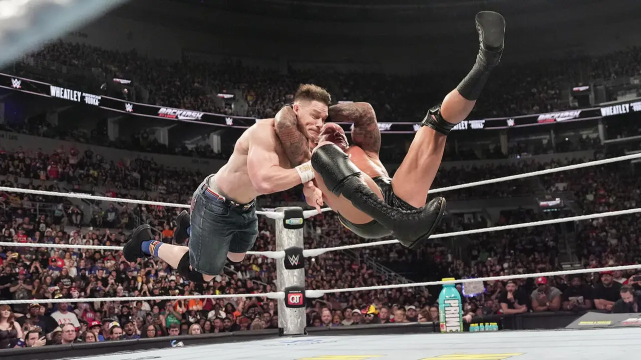 John Cena Randy Orton RKO