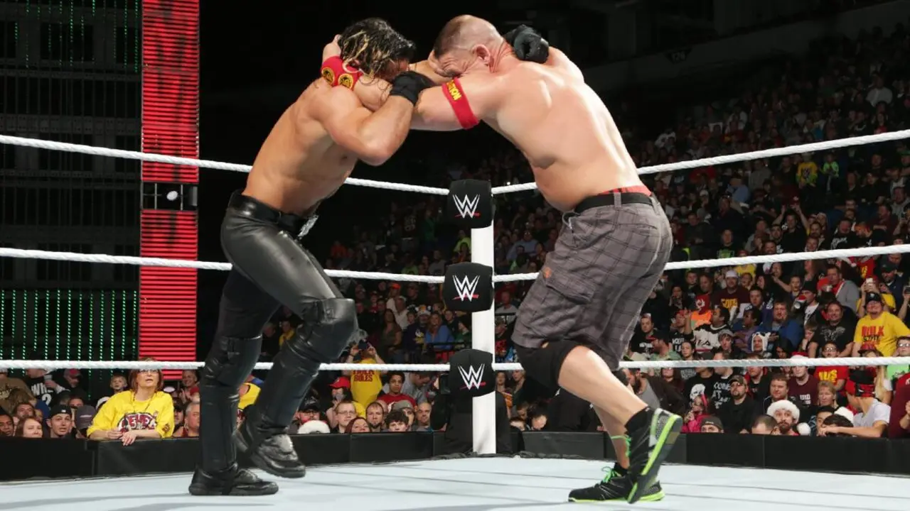 John Cena Seth Rollins John Cena Seth Rollins