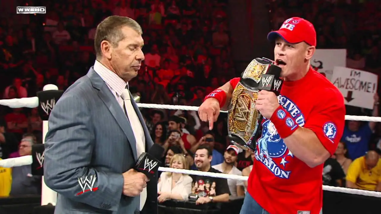 John Cena Vince McMahon