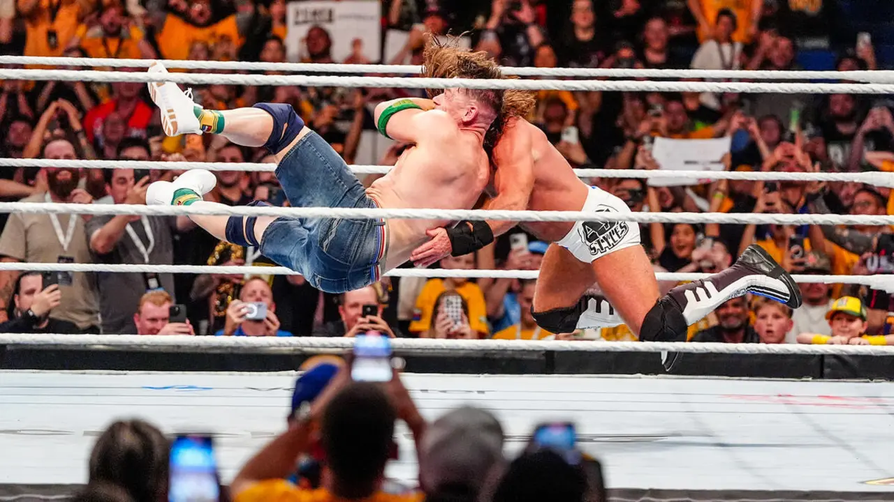 John Cena And AJ Styles 2