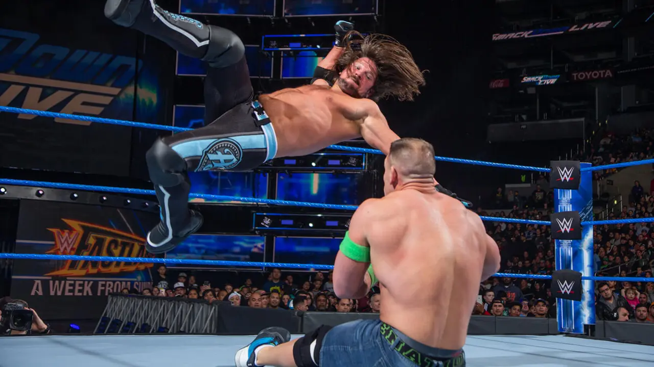 John Cena And AJ Styles