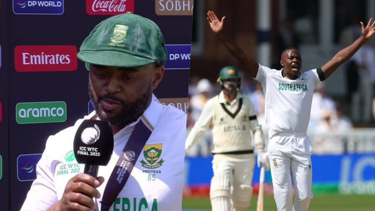 Kagiso Rabada Temba Bavuma