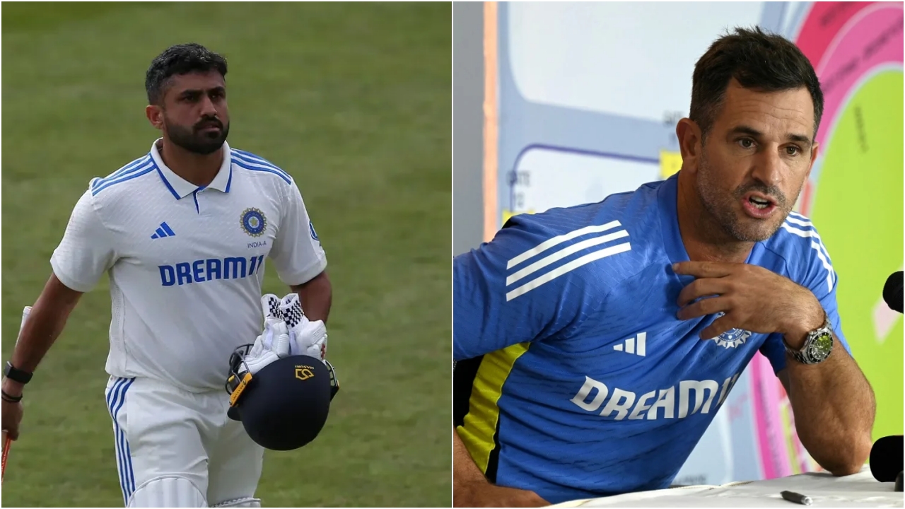 Karun Nair Ryan Ten Doestche