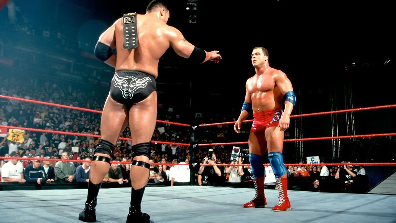 Kurt Angle The Rock