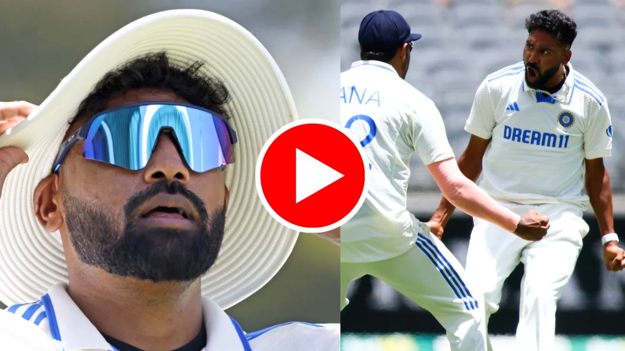 Mohammed Siraj Started Celebrating Without Taking Any Wicket Watch Video