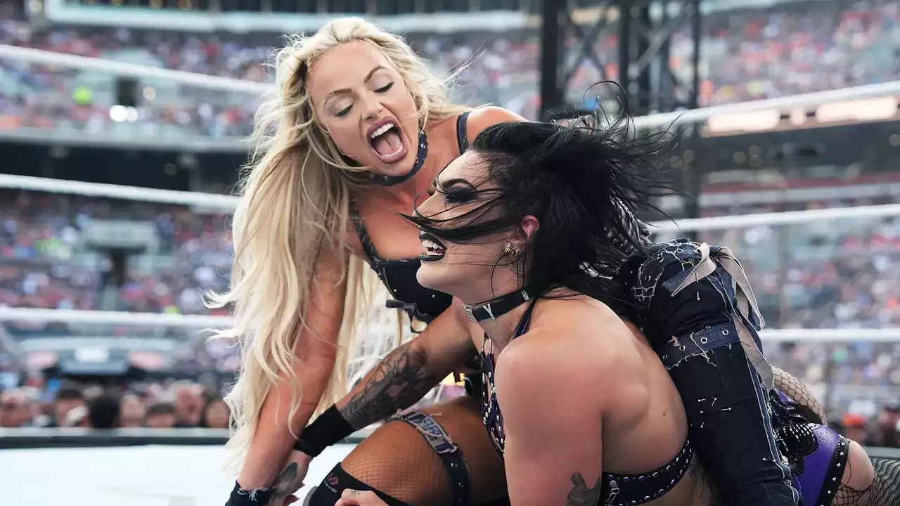Liv Morgan Rhea Ripley Liv Morgan Rhea Ripley