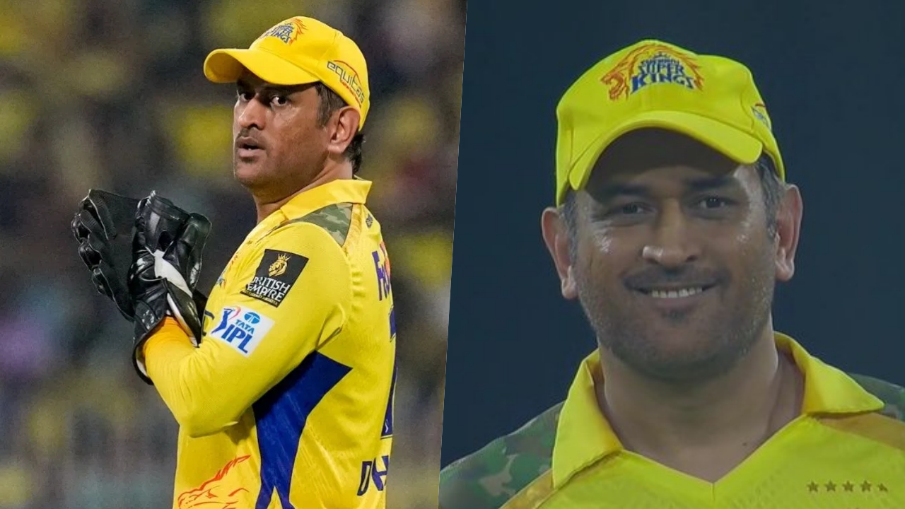 MS Dhoni Warning