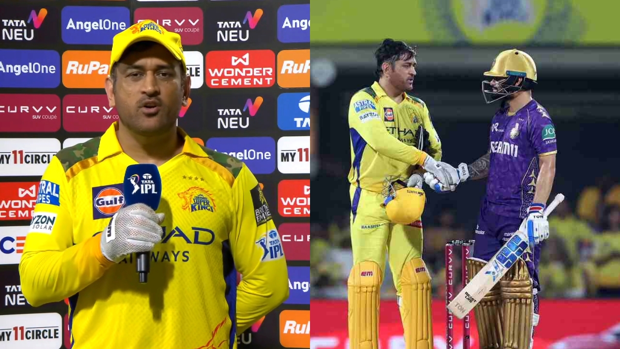 MS Dhoni Vs KKR