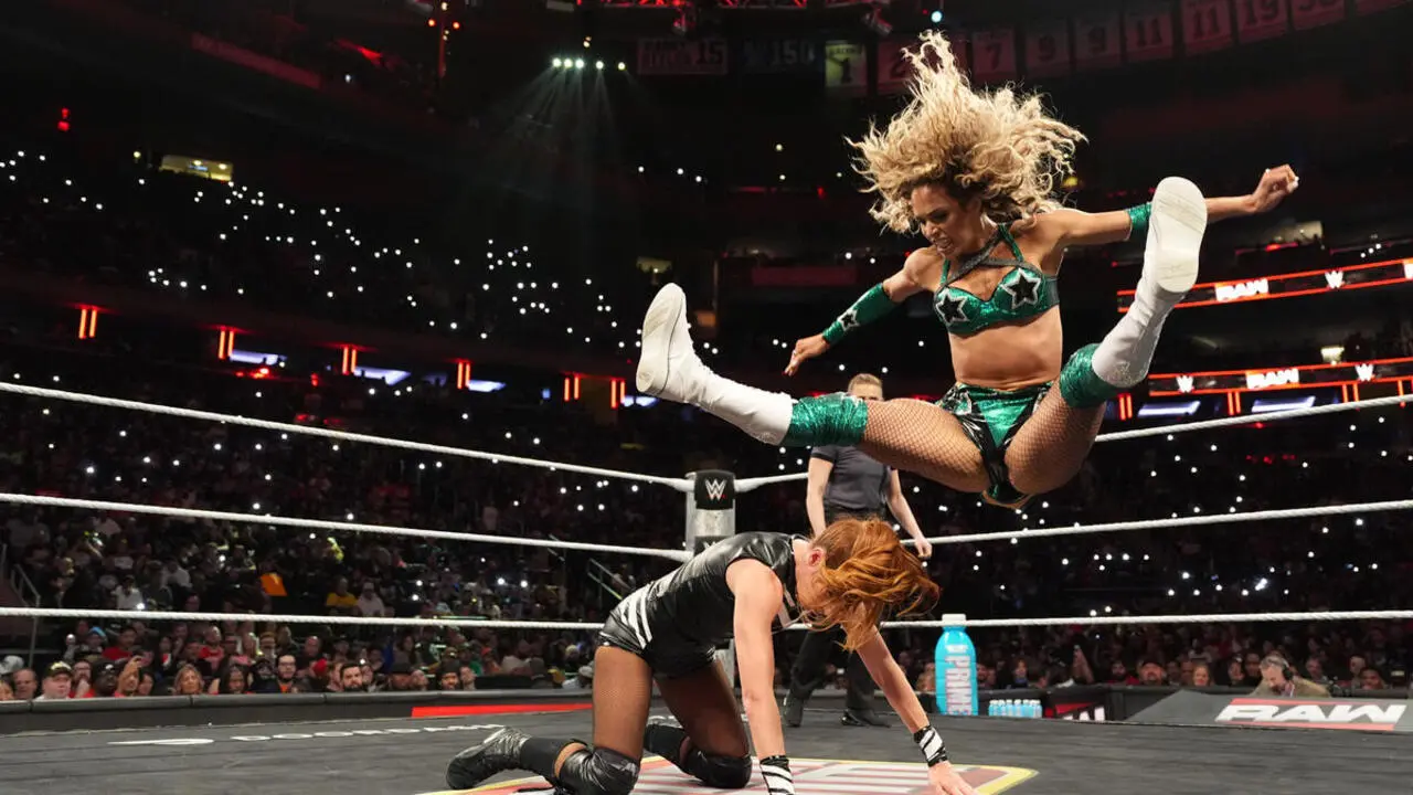 Maxxine Dupri And Becky Lynch