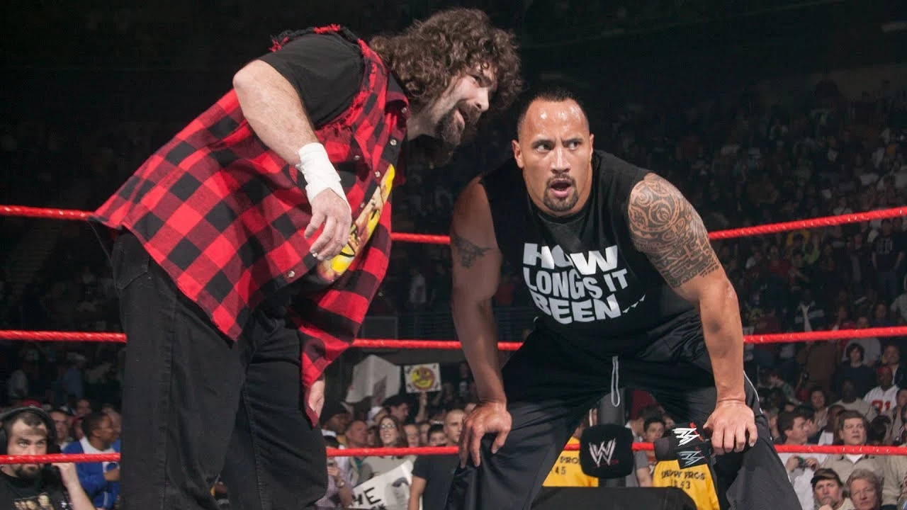 Mick Foley The Rock