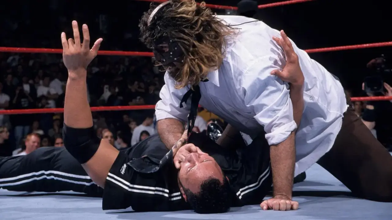 Mick Foley And The Rock 1