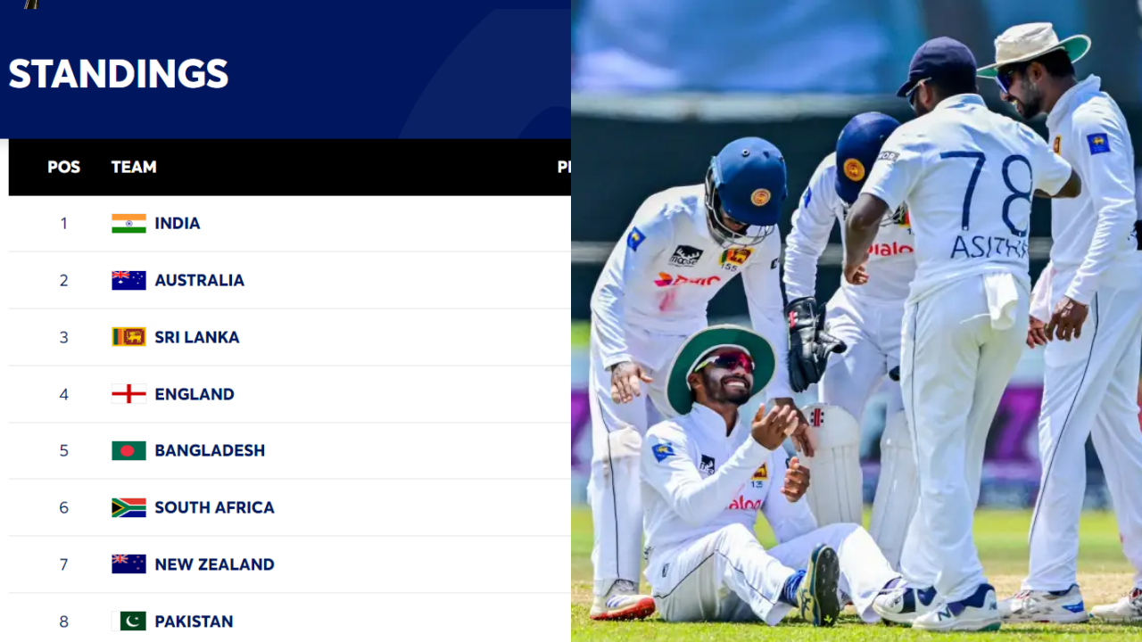 WTC Table SL vs NZ