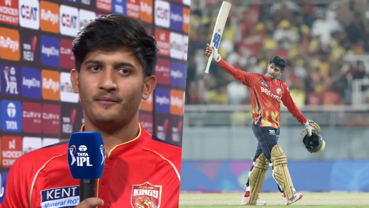 Priyansh Arya Century