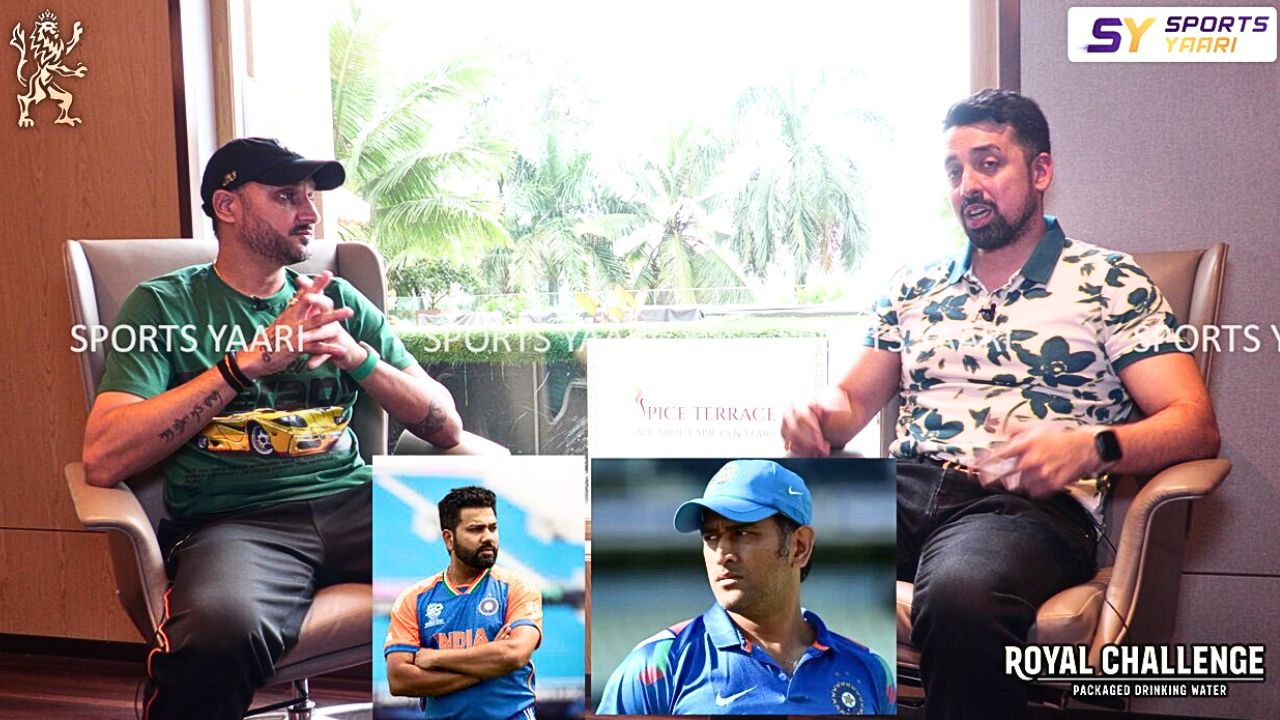 Sports Yaari Exclusive Interview Harbhajan Singh picks Rohit Sharma over MS Dhoni as better captain