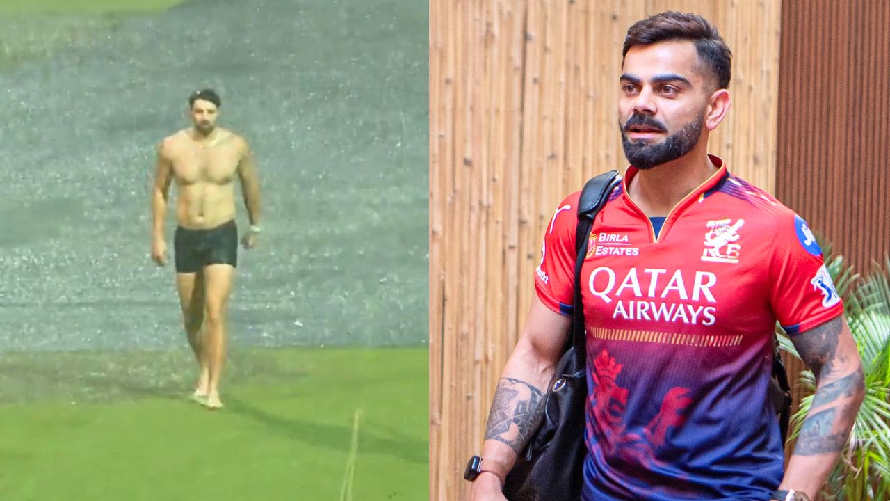 RCB Star Tim David Enjoy Rain In Bengaluru Before IPL 2025 Resumption