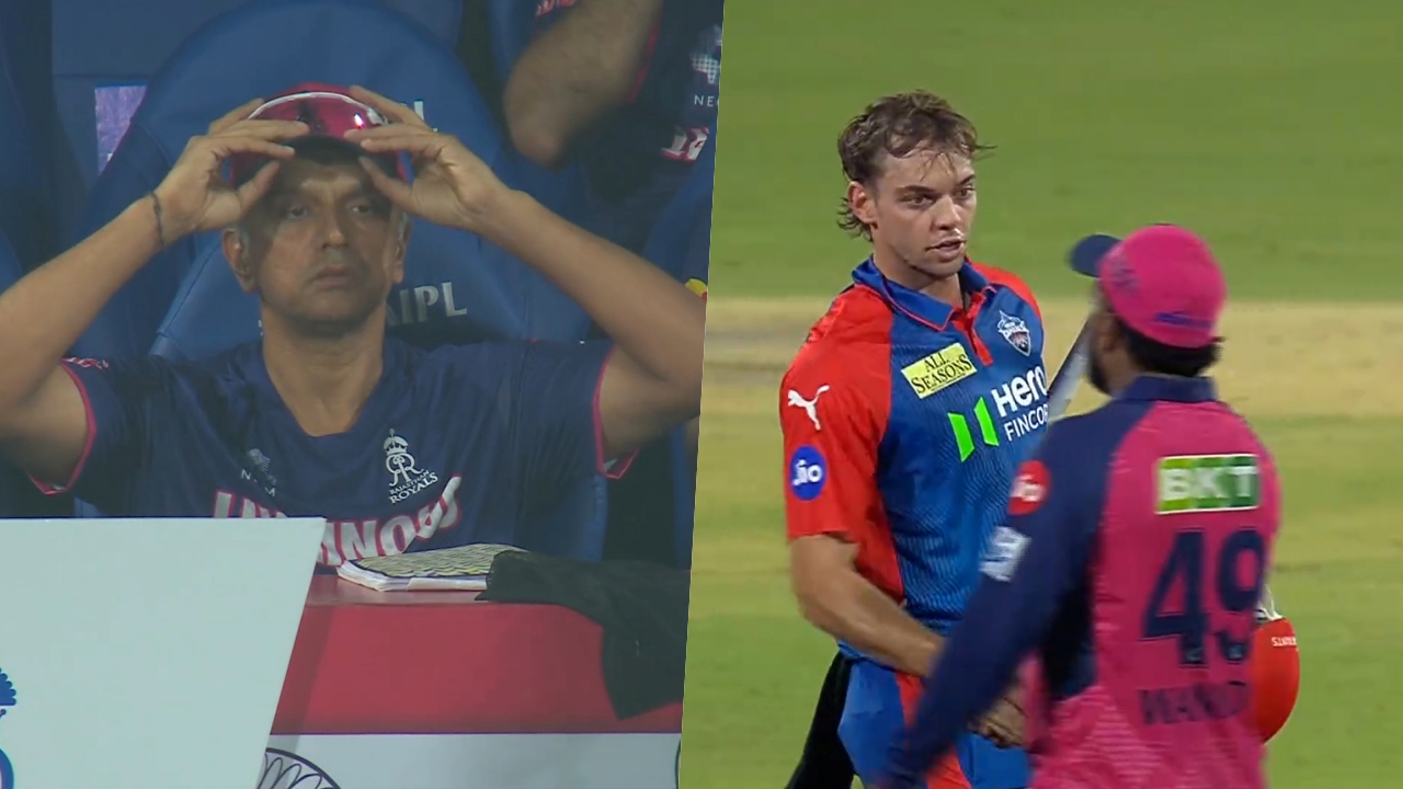 Rahul Dravid Angry