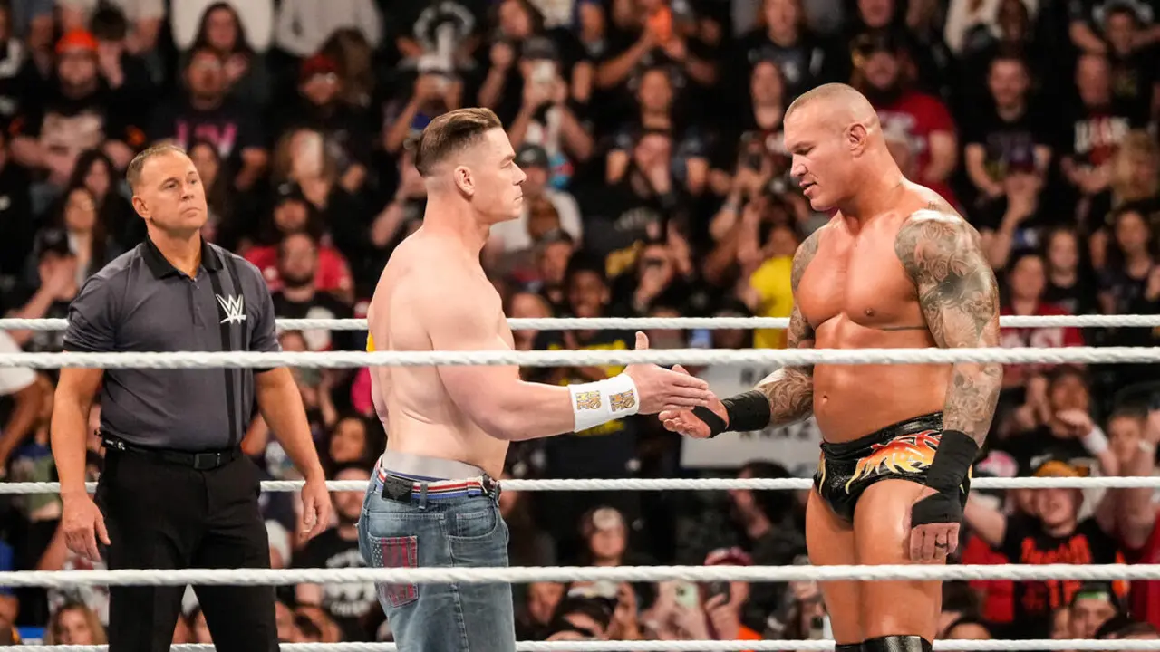 Randy Orton John Cena