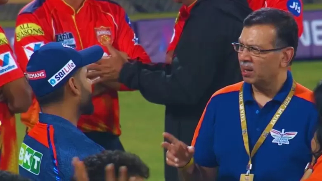 Rishabh Pant Sanjiv Goenka Photo Viral LSG IPL 2025