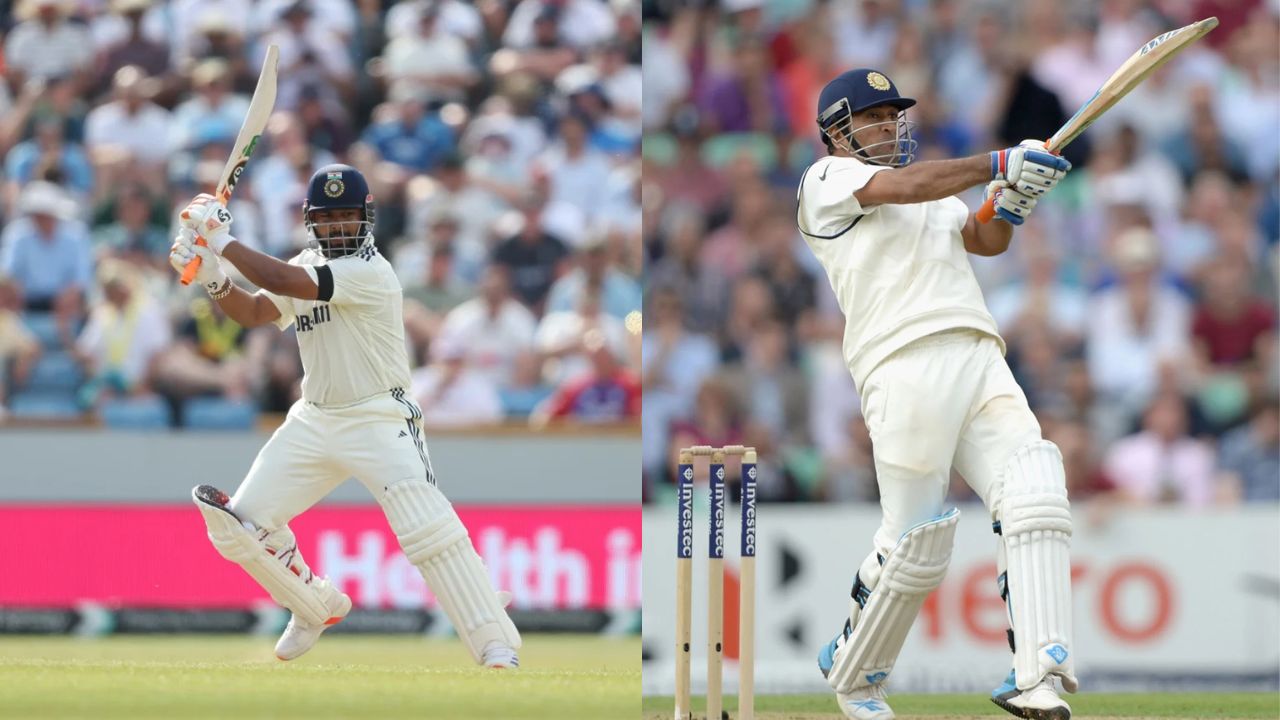 Rishabh Pant And MS Dhoni 1