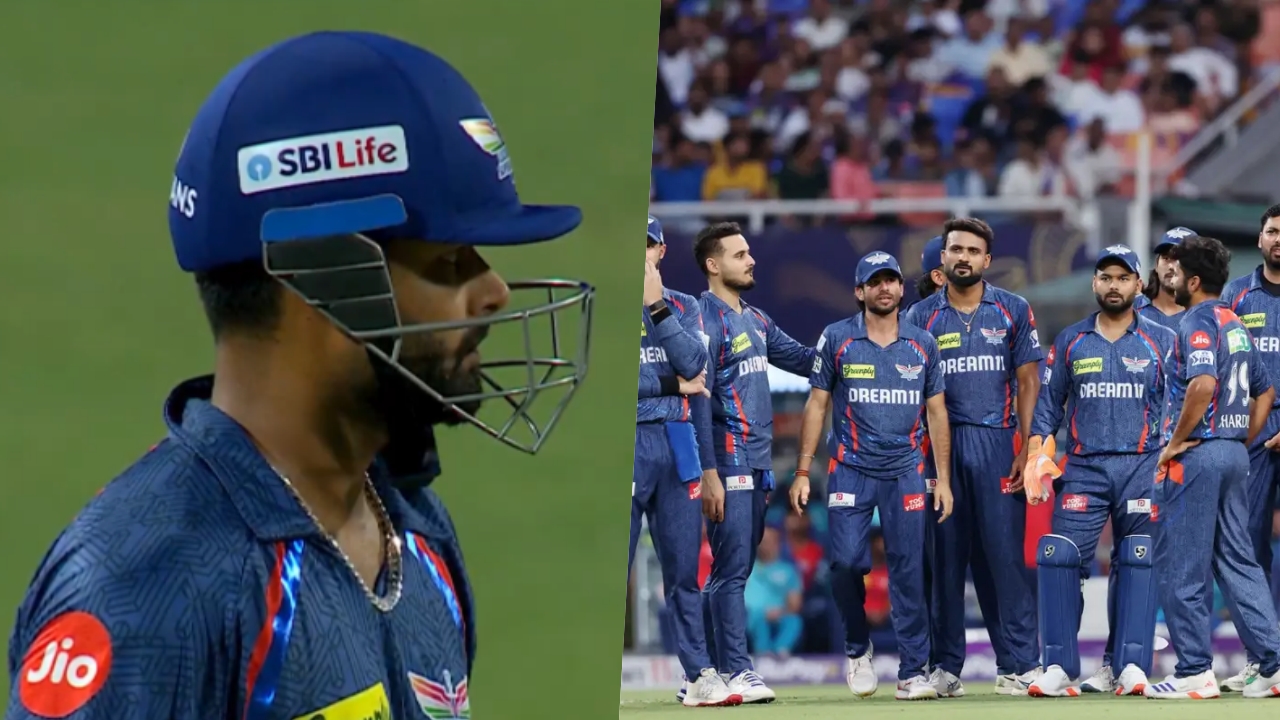 Rishabh Pant With LSG Team