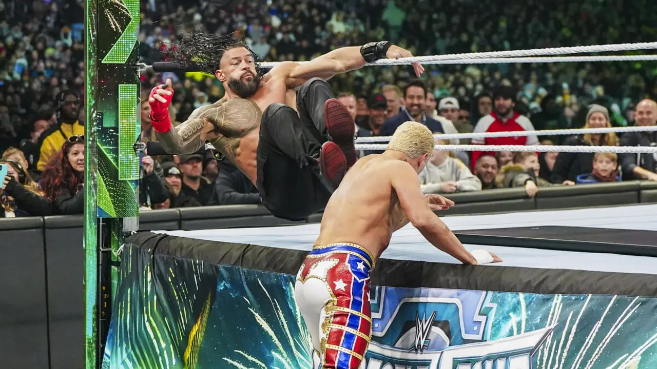 Roman Reigns Cody Rhodes