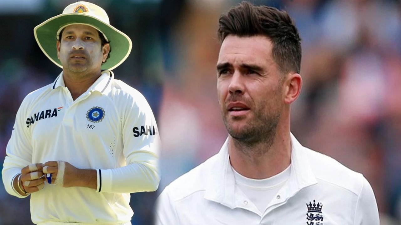 Sachin Tendulkar James Anderson