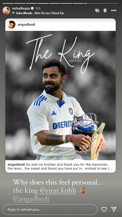 Bollywood Celebs React to Virat Kohli Test Retirement Vicky Kaushal Anurag Kashyap Suniel Shetty Neha Dhupia Bollywood Celebs React to Virat Kohli Test Retirement Vicky Kaushal Anurag Kashyap Suniel Shetty Neha Dhupia