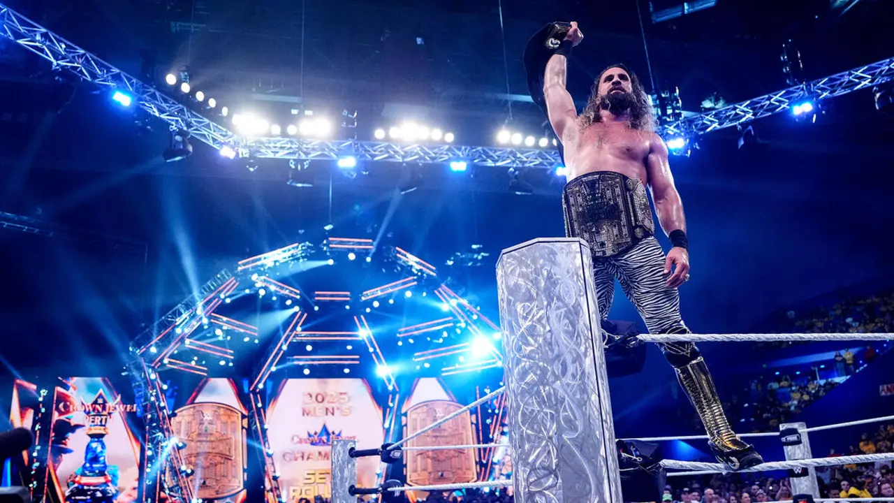 Seth Rollins Crown Jewel Champion