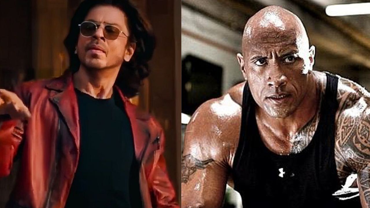 Shah Rukh Khan Vs The Rock F