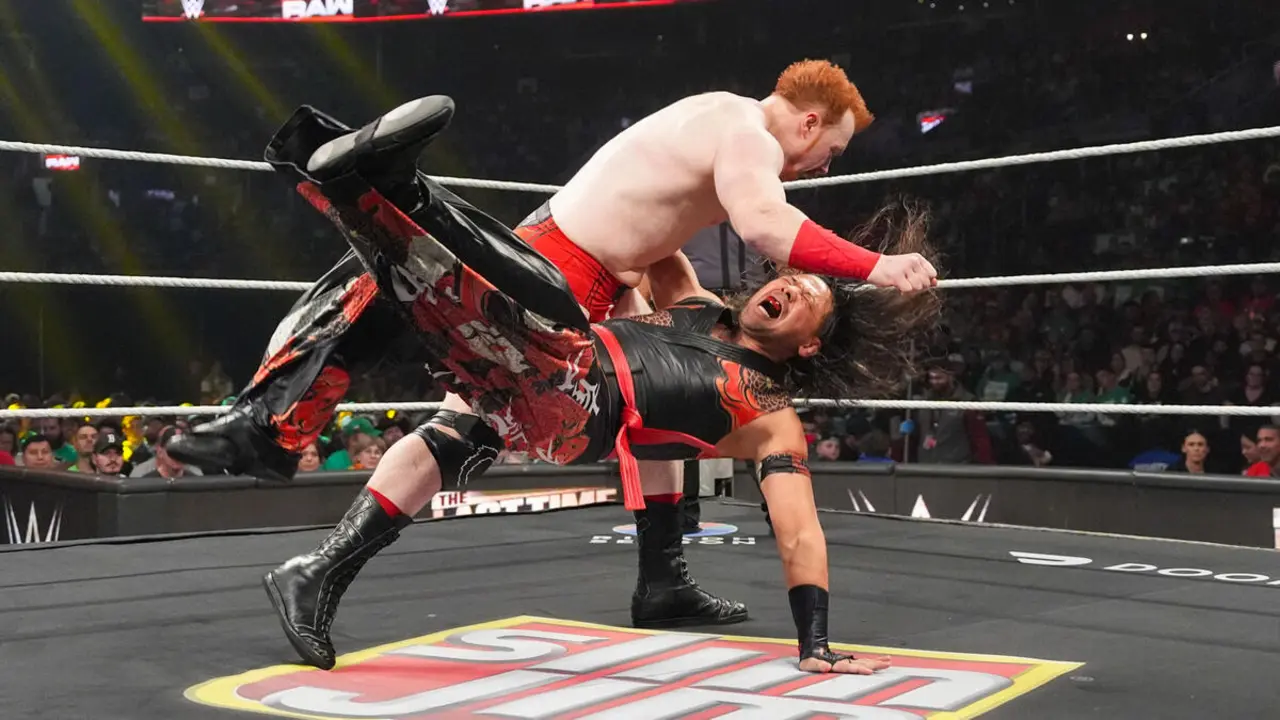 Sheamus Shinsuke Nakamura