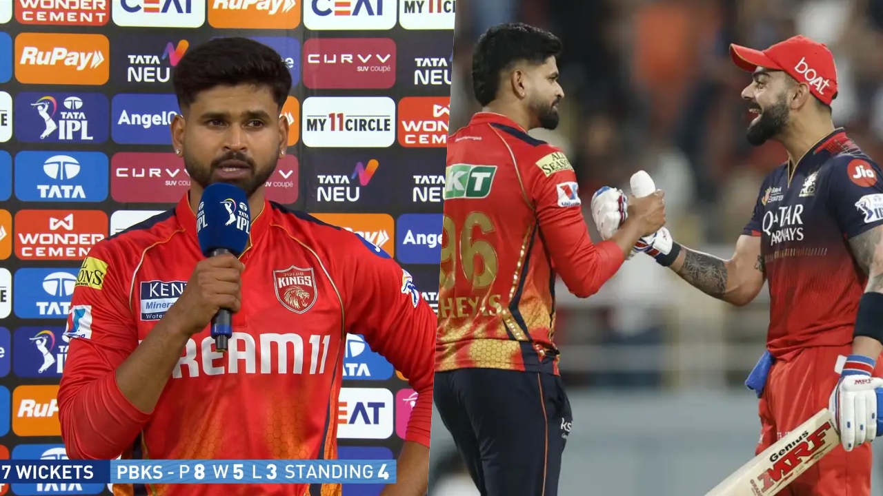 Shreyas Iyer Vs RCB