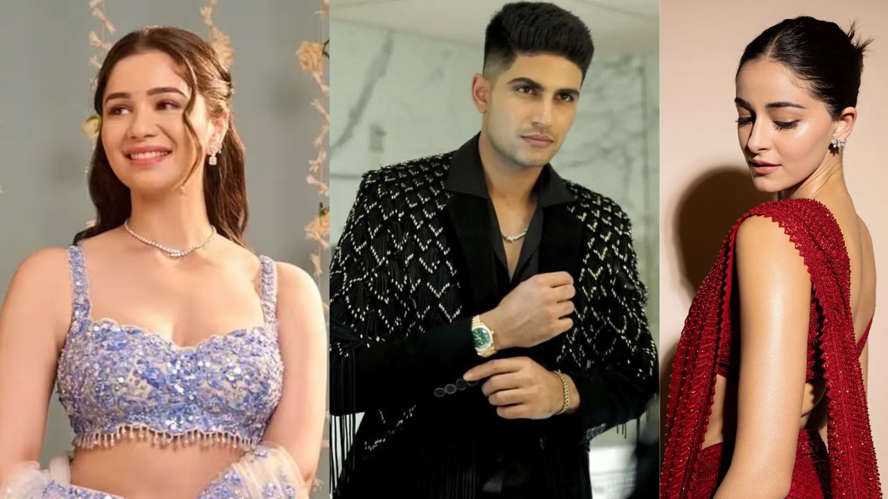Shubman Gill Sara Tendulkar And Ananya Pandey