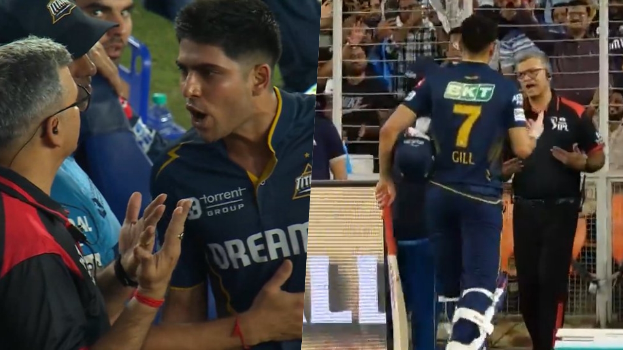 Shubman Gill Vs Umpire