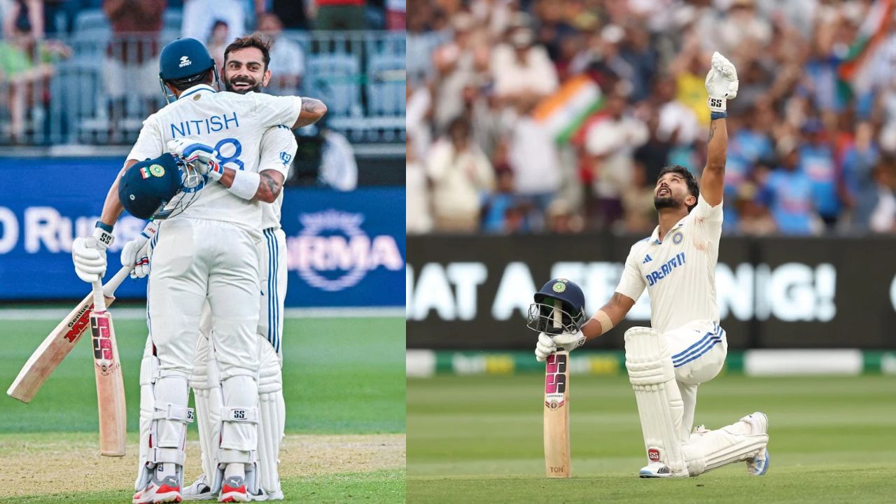 Nitish Kumar Reddy Wear Virat Kohli Shoes