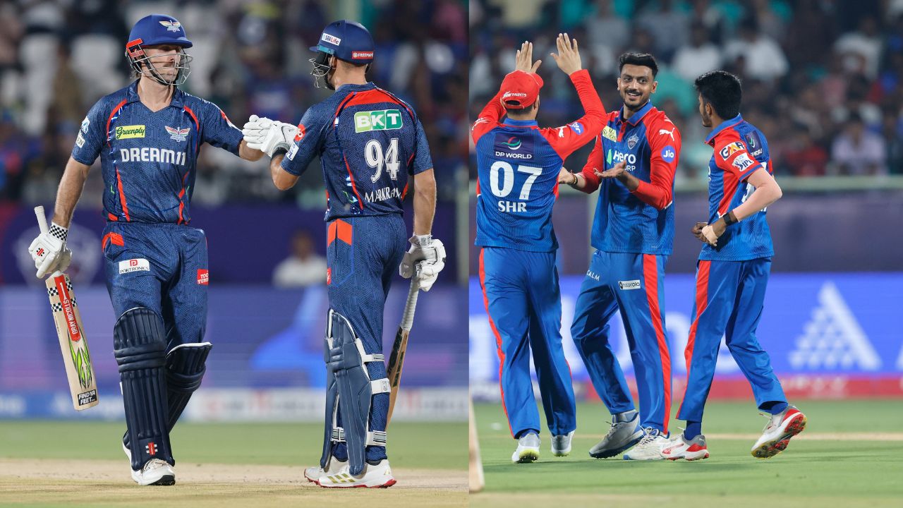 IPL 2025 DC vs LSG 1st Innings Highlights Mitchell Marsh Nicholas Pooran