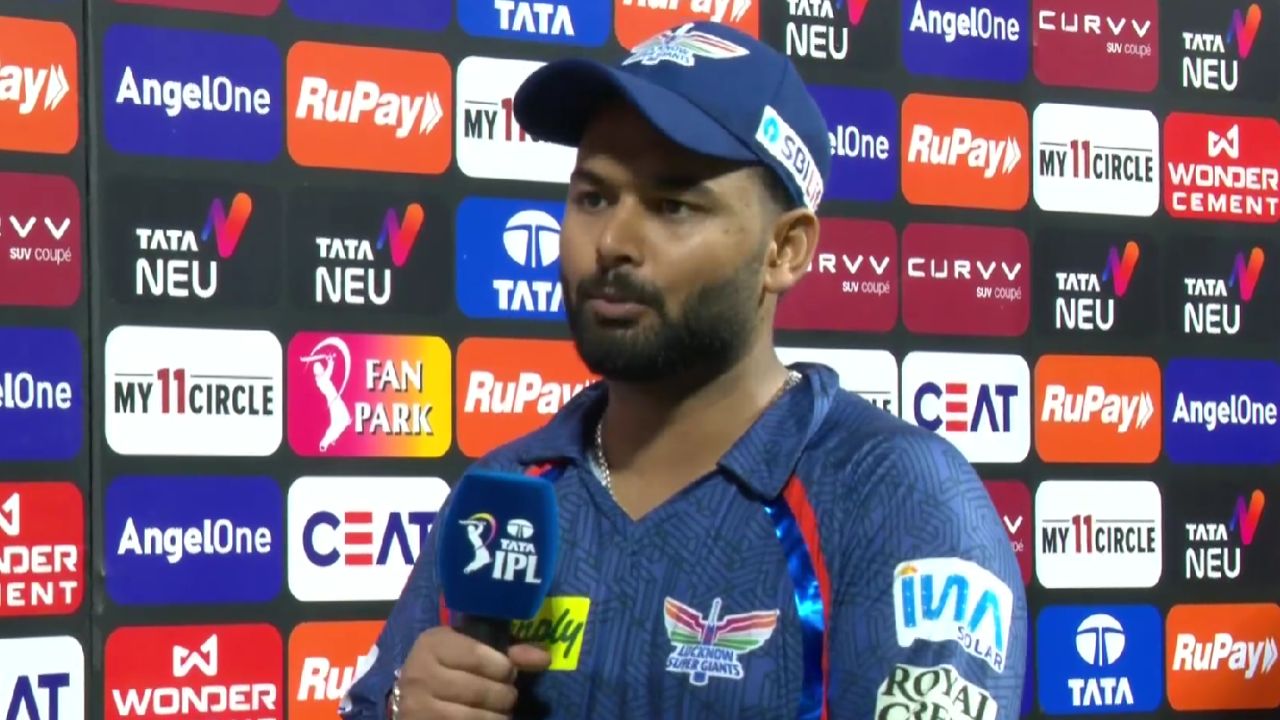 IPL 2025 21st Match KKR vs LSG Winning Captain Rishabh Pant Statement