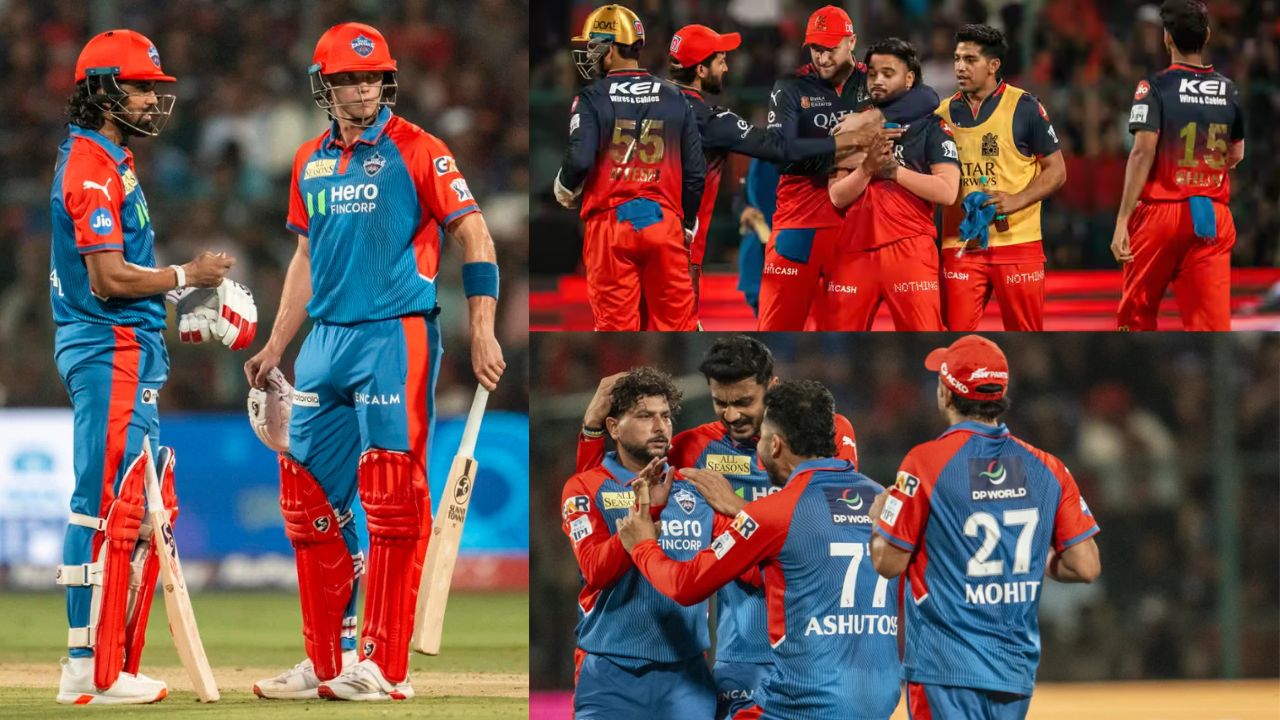 IPL 2025 24th Match RCB vs DC Highlights KL Rahul Play Well