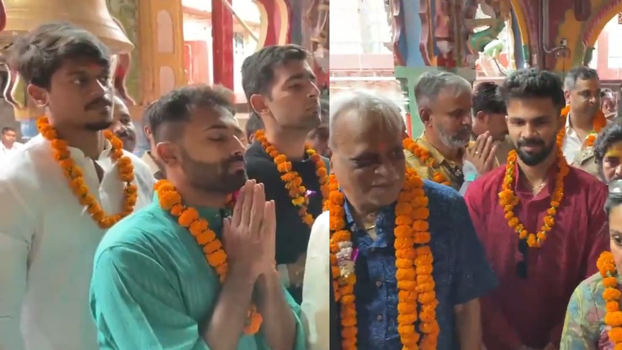 IPL 2025 LSG vs CSK Chennai Super Kings Players Spotted In Ayodhya Before Lucknow Super Giants Match Ruturaj Gaikwad