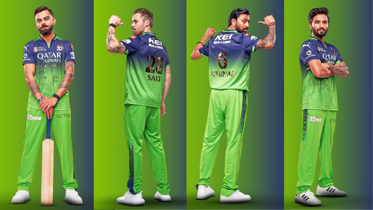 Why Did the RCB Team Wear The Green Jersey in IPL 2025 Royal Challengers Bengaluru Record in Green Jersey