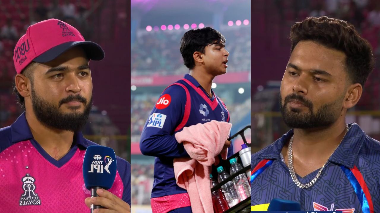 IPL 2025 36th Match RR vs LSG Toss Rajasthan Royals vs Lucknow Super Giants Playing 11