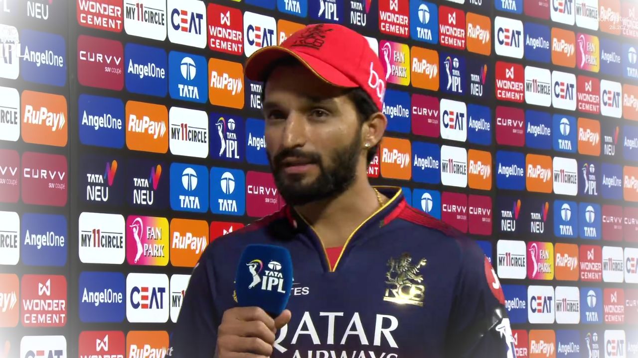 IPL 2025 42nd Match RCB vs RR Winning Captain Rajat Patidar Statement