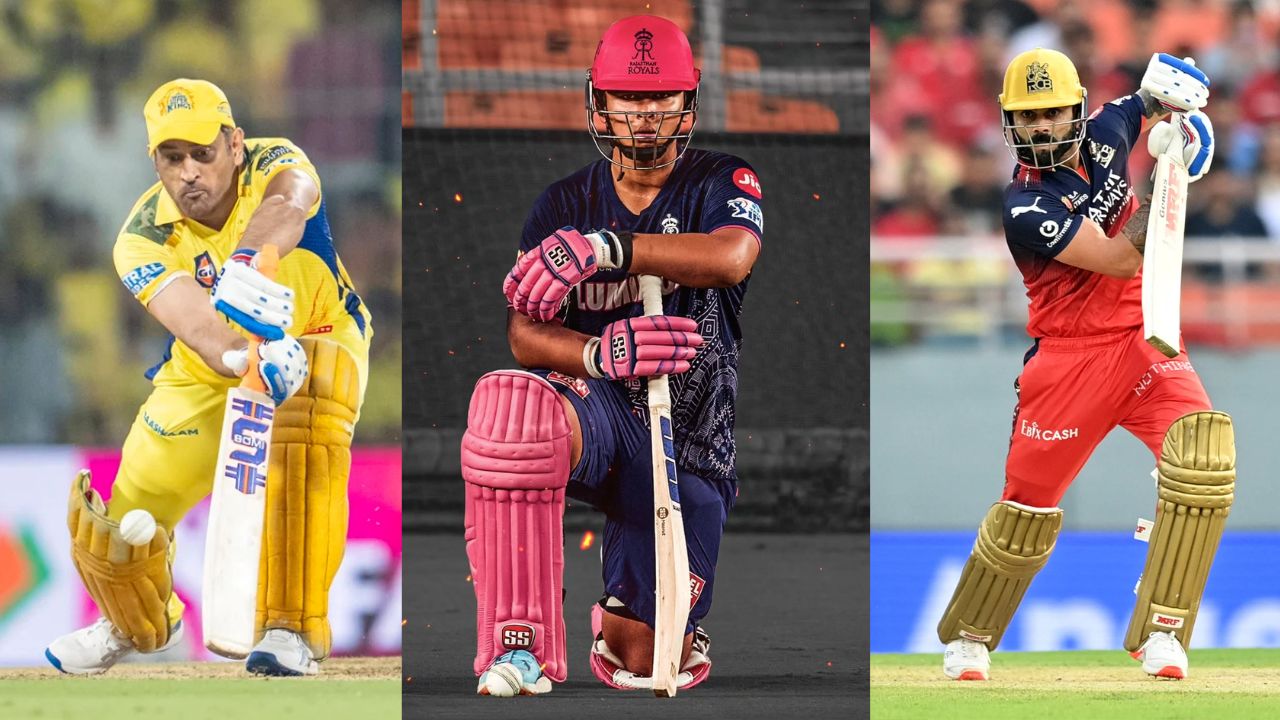 Vaibhav Suryavanshi Meets MS Dhoni and Virat Kohli Before Century Innings in IPL 2025 47th Match RR vs GT