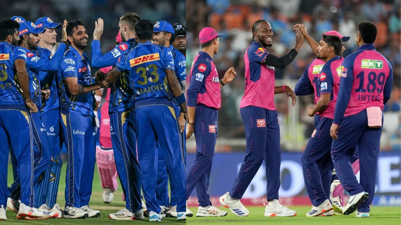 IPL 2025 Points Table After RR vs MI Match Rajasthan Royals are now officially knocked out From Playoff
