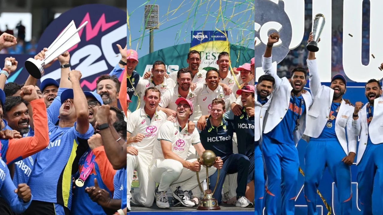 ICC World Team Ranking 2025 India Top in T20I and ODI Australia Top on Test Team Ranking