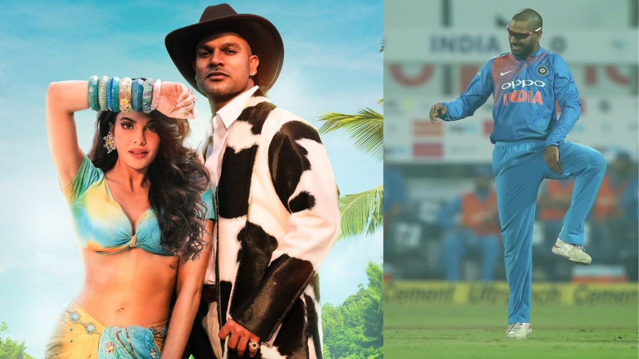 Jacqueline Fernandez and Shikhar Dhawan BESOS Music Teaser Out