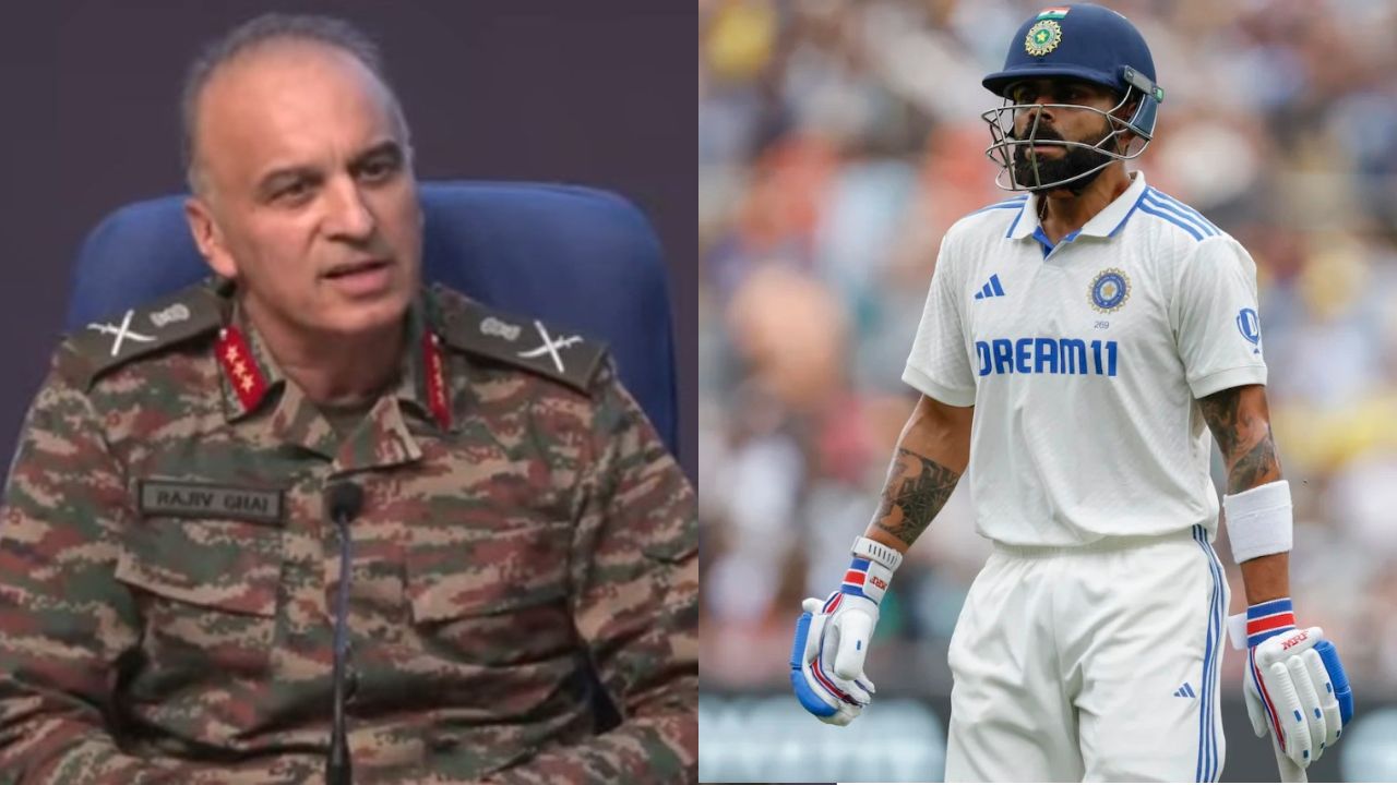 Lieutenant General Rajiv Ghai on Virat Kohli Retirement From Test Cricket During Press Briefing by DGMO of All Three Services on Operation Sindoor